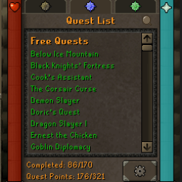 TheDang | No Email Set | Barrow Gloves | 49 att, 51 str, 46 def | 176 qp | Melee Starter Main | Ancients | RFD | dc2907 1